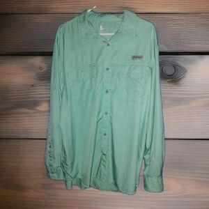 Field & Stream Vented Long Sleeve Fishing Outdoors Hiking Shirt Mens XL Travel